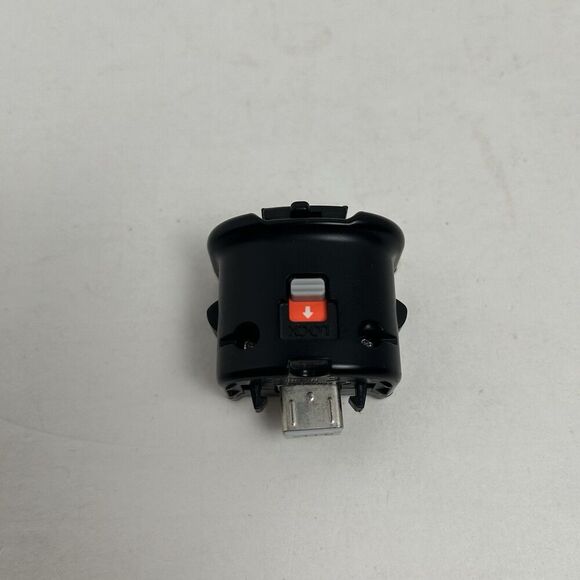 Official Nintendo Wii Remote Motion Plus Sensor Adapter RVL-026 Black - Picture 1 of 5